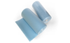 Immagine di Mantelline in rotolo / 60 Strappi - Azzurro - 6 pz