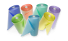 Immagine di Mantelline in rotolo / 60 Strappi - Azzurro - 6 pz